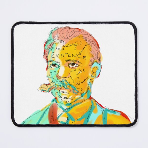 Item preview, Nietzsche questioning existentialism designed and sold by KennyLucky.