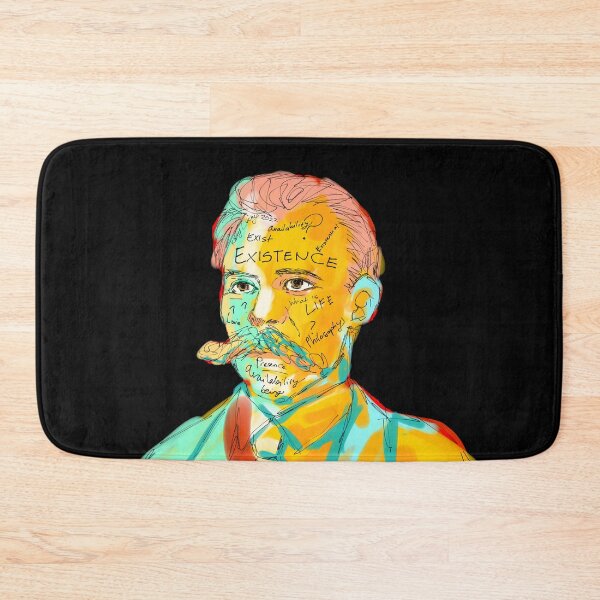Item preview, Nietzsche questioning existentialism designed and sold by KennyLucky.