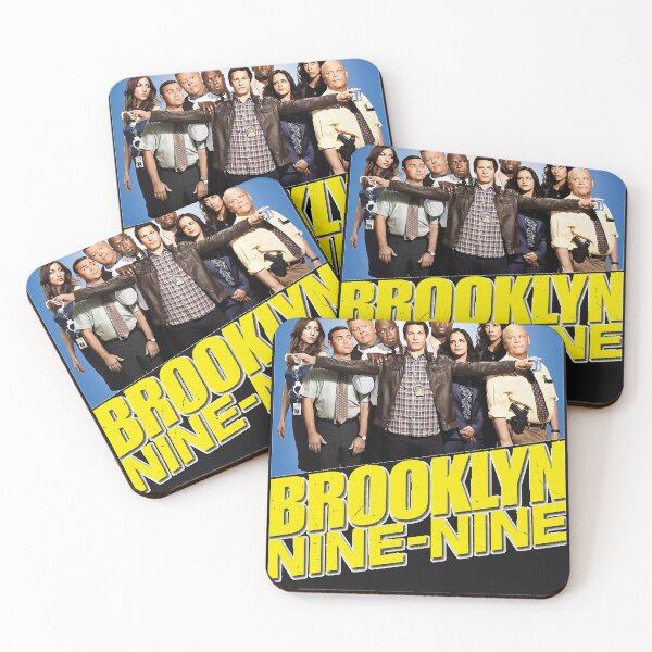 Item preview, Brooklyn nine nine  cast and logo designed and sold by JacksonHu423.