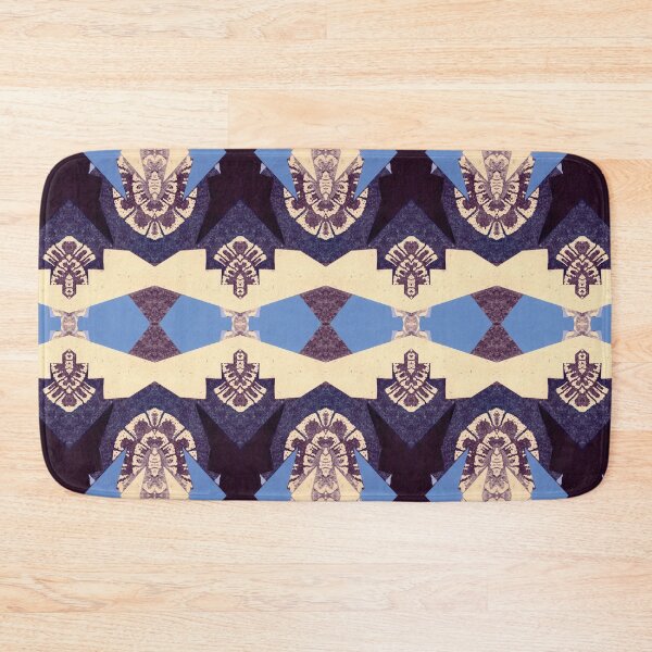 Item preview,  Modern Art Deco Digital Age by Jenny Meehan 4 Purple Tiled Pattern  designed and sold by Jenny Meehan Art Prints and Patterns  .