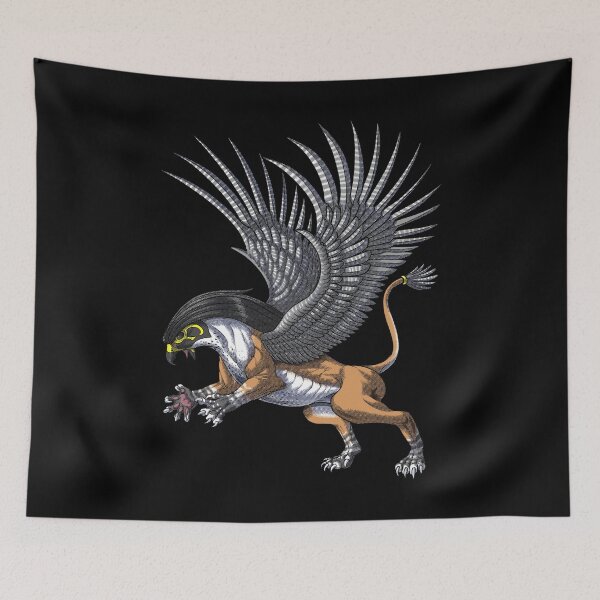 Item preview, Egyptian Mythology Hieracosphinx designed and sold by underheaven.