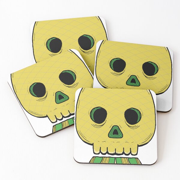 Item preview, Pineapple Skull designed and sold by TheLeftyLoco.