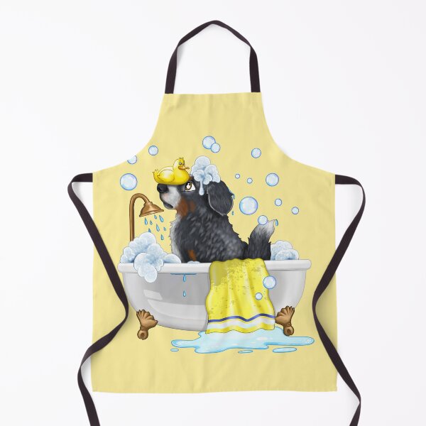 Item preview, Perro en el baño de burbujas designed and sold by ARTemyzz.