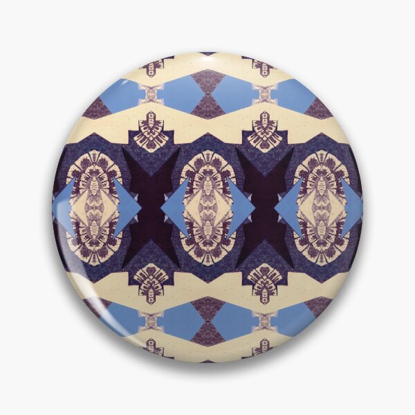 Item preview,  Modern Art Deco Digital Age by Jenny Meehan 5 Purple Tiled Pattern  designed and sold by Jenny Meehan Art Prints and Patterns  .