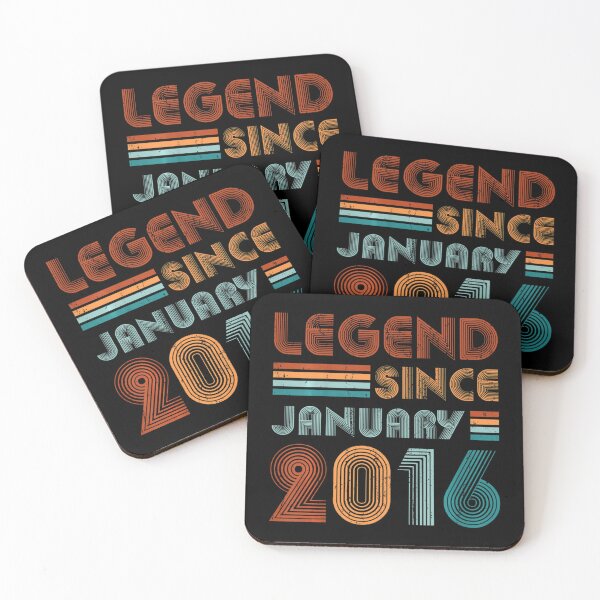 Item preview, Kids 6Th Birthday For 6 Year Old Legend Since January 2016 designed and sold by HoteiChiko.