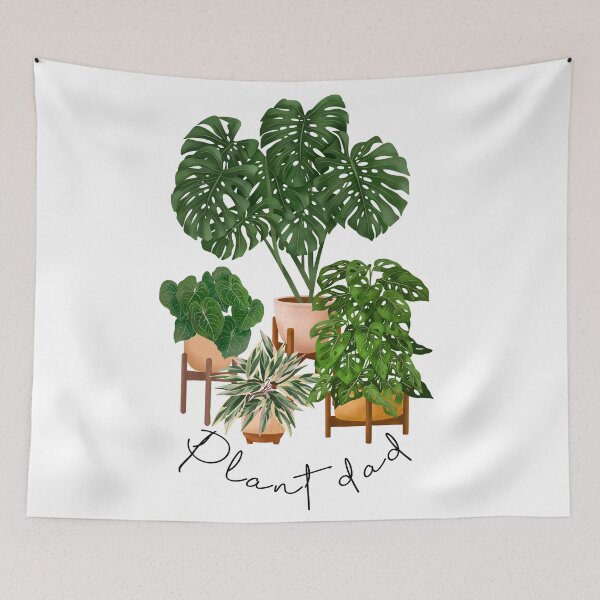Item preview, Plant Dad, House Plants Collection Illustration designed and sold by Ana Moguš.