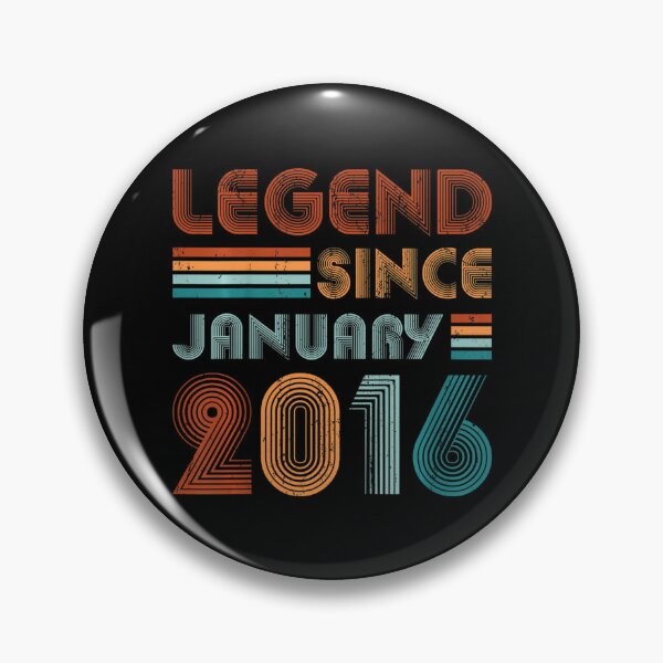 Item preview, Kids 6Th Birthday For 6 Year Old Legend Since January 2016 designed and sold by HoteiChiko.