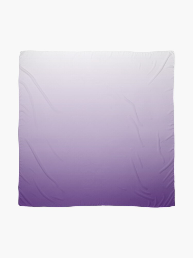 Alternate view of chic minimalist egant abstract lilac purple ombre Scarf