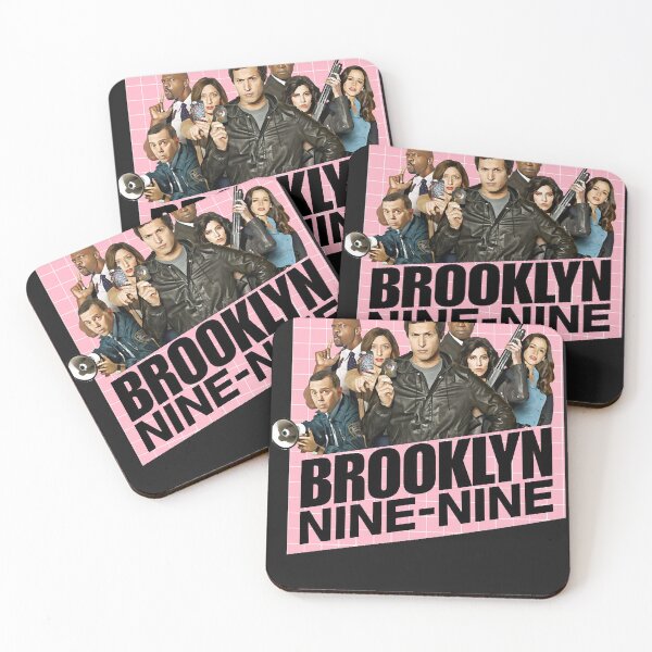 Item preview, Brooklyn nine nine pink logo designed and sold by JacksonHu423.