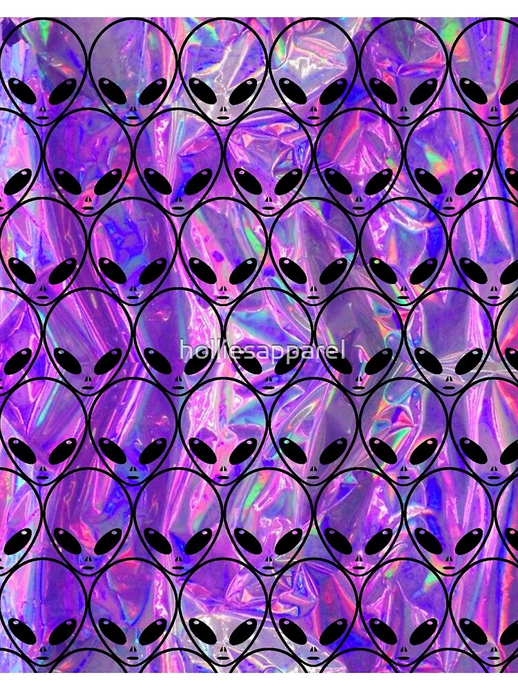 holographic alien shirt