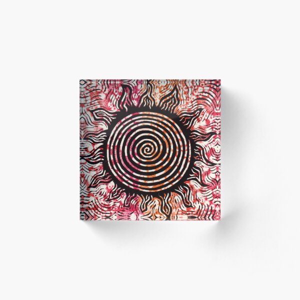 Summer Solstice Acrylic Block