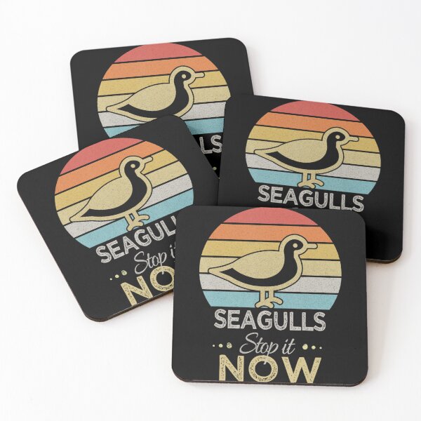 Item preview, Retro Vintage Seagulls Stop It Now Seagulls Lover designed and sold by BurruKeni.
