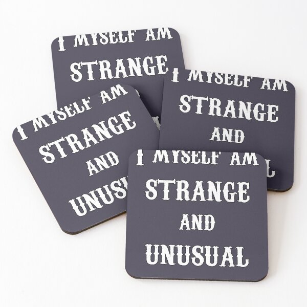 Item preview, Alluring House Haunted By Ghosts I Myself Am Strange And Unusual- Lydia- White Text Cool Gifts designed and sold by Reed101Thomasd.