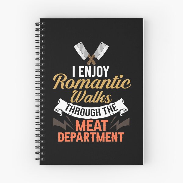 Item preview, I Enjoy Romantic Walks Through The Meat Department Funny Butcher designed and sold by xmjajd.