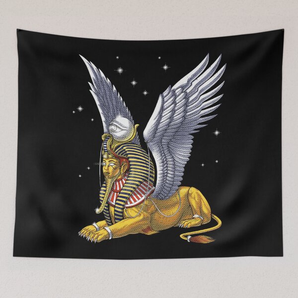 Item preview, Ancient Egyptian Sphinx designed and sold by underheaven.