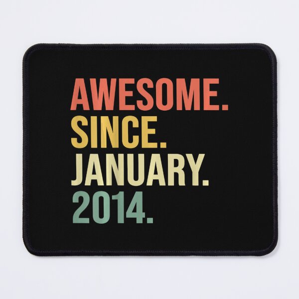 Item preview, Kids Awesome Since January 2014, 6 Years Old, 6Th Birthday designed and sold by HoteiChiko.