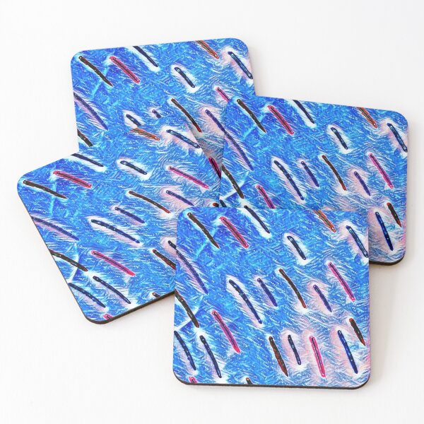 Item preview, Candy stripes on a winters day  designed and sold by mindmaster007.