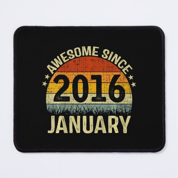 Item preview, Kids Born In January 2016 Awesome Since 6 Yr Old 6Th Birthday designed and sold by HoteiChiko.