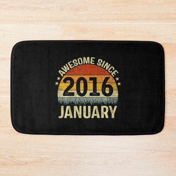 Item preview, Kids Born In January 2016 Awesome Since 6 Yr Old 6Th Birthday designed and sold by HoteiChiko.