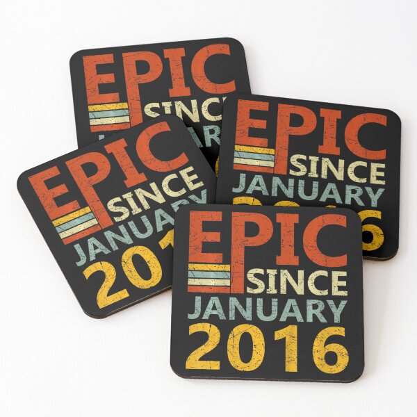 Item preview, Kids Born In January 2016 Epic Since 6 Yr Old 6Th Birthday designed and sold by HoteiChiko.