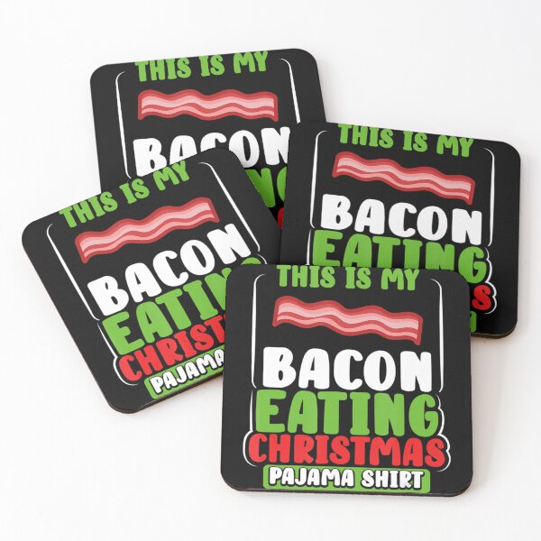 Item preview, Kids Christmas Bacon Pajamas Girls Boys Women Pajama designed and sold by HoteiChiko.