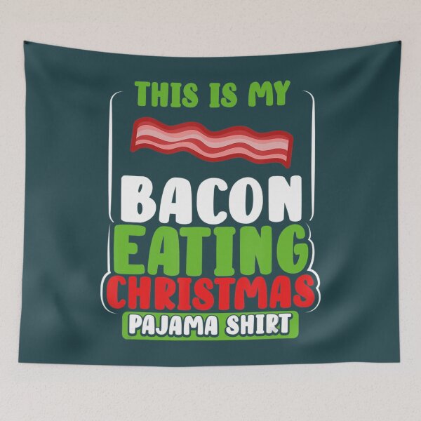 Item preview, Kids Christmas Bacon Pajamas Girls Boys Women Pajama designed and sold by HoteiChiko.