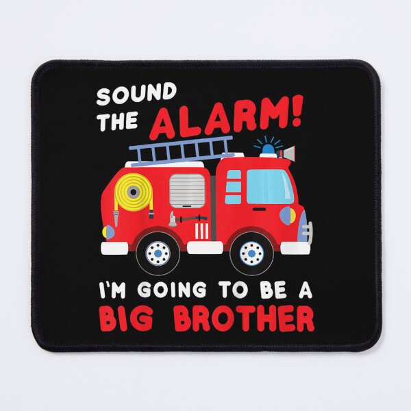 Item preview, Kids Im Going To Be A Big Brother Firetruck Baby Reveal designed and sold by HoteiChiko.