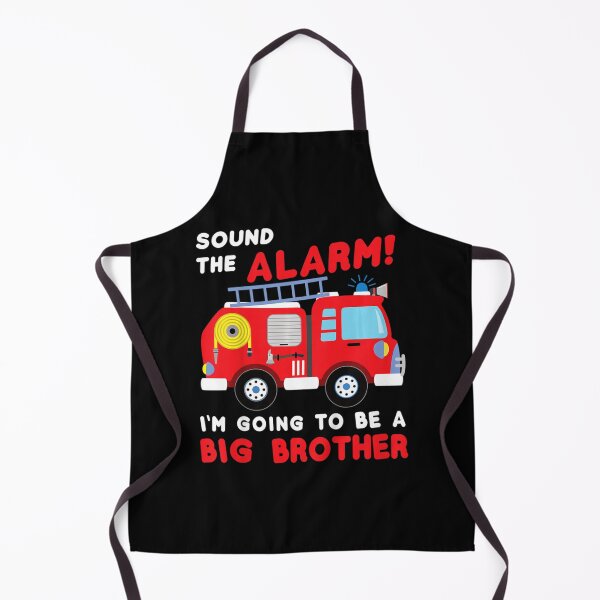 Item preview, Kids Im Going To Be A Big Brother Firetruck Baby Reveal designed and sold by HoteiChiko.
