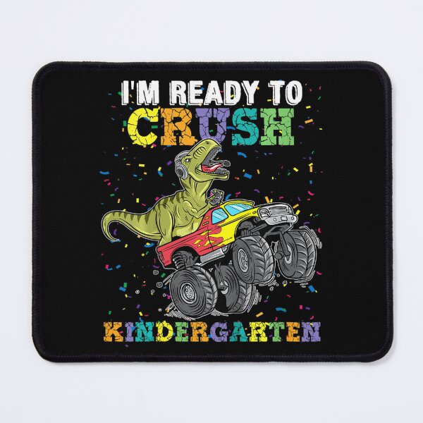 Item preview, Kids I'm Ready To Crush Kindergarten Monster Truck Dinosaur Boys designed and sold by HoteiChiko.