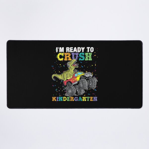 Item preview, Kids I'm Ready To Crush Kindergarten Monster Truck Dinosaur Boys designed and sold by HoteiChiko.