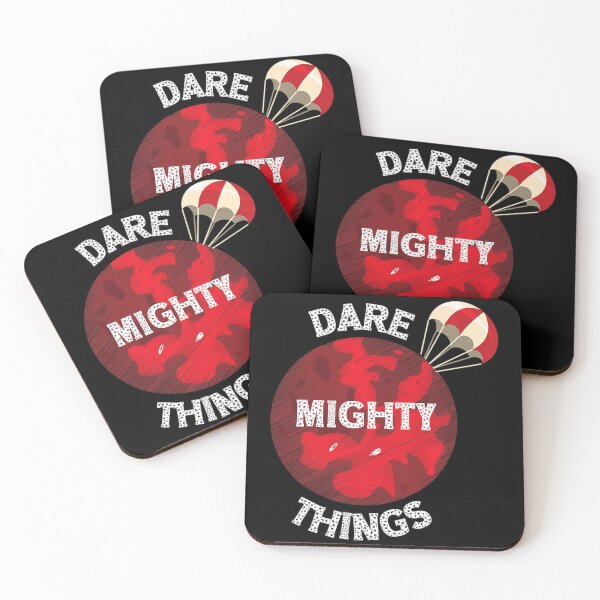 Item preview, Kids Inspirational Dare Mighty Things Hidden Space Message Girls designed and sold by HoteiChiko.