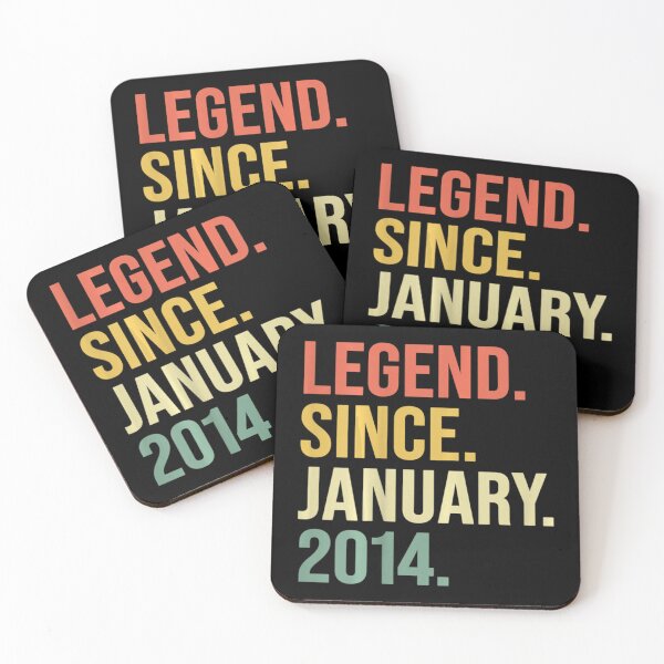 Item preview, Kids Legend Since January 2014, 6 Years Old, 6Th Birthday designed and sold by HoteiChiko.