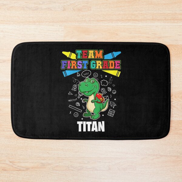 Item preview, Kids Team First Grade Titan Personalized designed and sold by HoteiChiko.