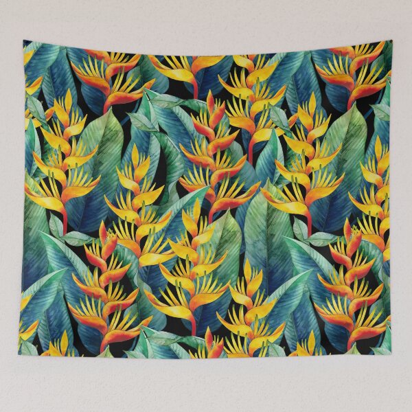 Item preview, Watercolor heliconia designed and sold by Ekaterina Glazkova.