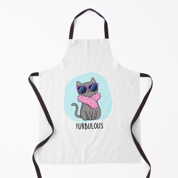 Item preview, Furbulous Funny Elegant Cat Puns designed and sold by punnybone.