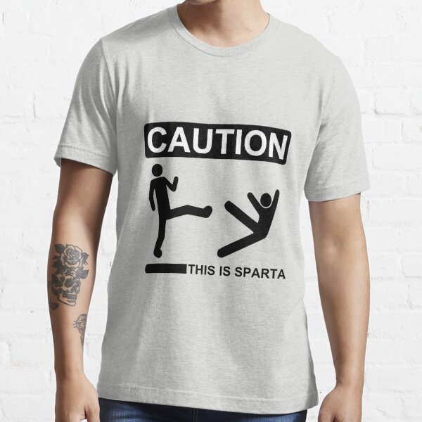 This is Sparta Meme Essential T-Shirt for Sale by FinestMeme