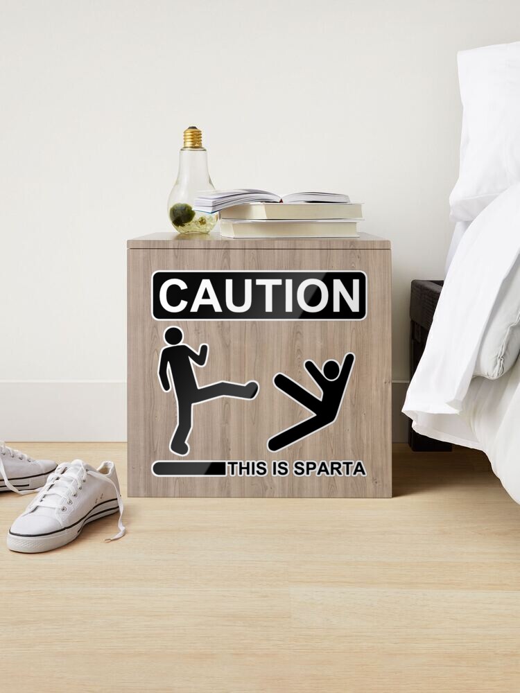 This is Sparta Meme Sticker for Sale by FunkeyMonkey9