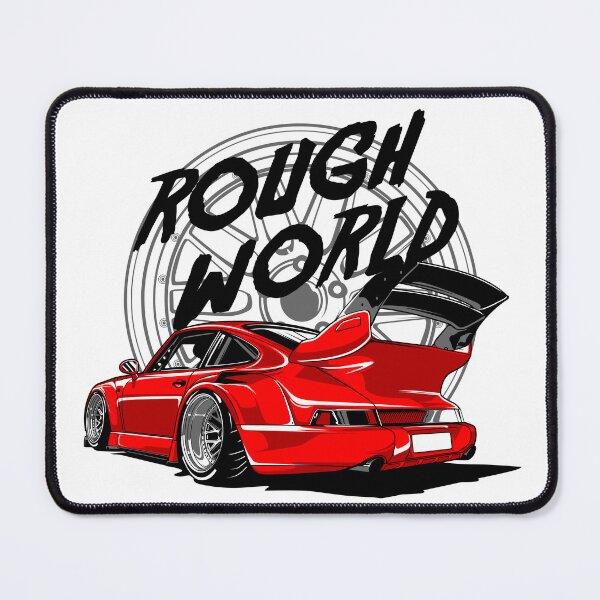 Item preview, Red RWB Rough World Japan Car Tuner Drift Wheels designed and sold by halleinstyle.