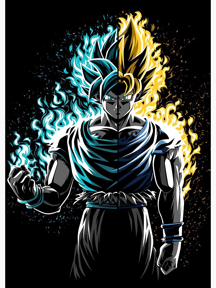 Goku vs Raditz Poster for Sale by LaurenIrmen28