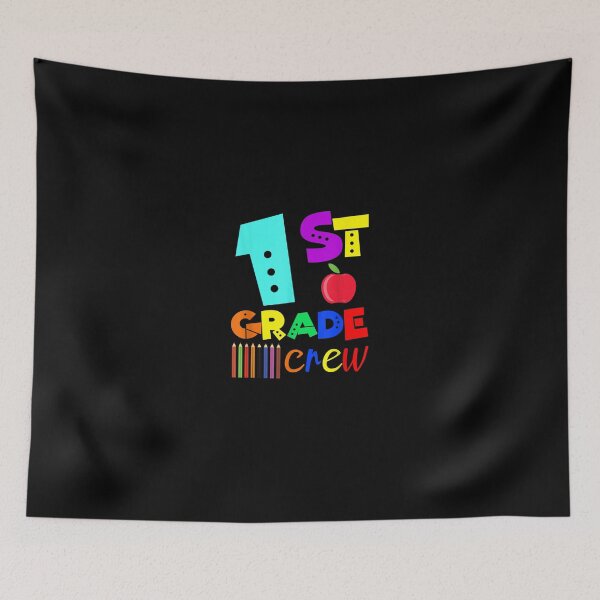 Item preview, Back to School Supplies 1st Grade Crew Apple Crayon Shirt designed and sold by AppenzellerBal.