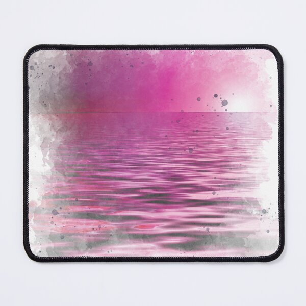 Item preview, Pink Purple Sunset - Watercolor Painting designed and sold by Unaiza Khalid.