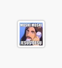 JESUS DESU <3 Sticker
