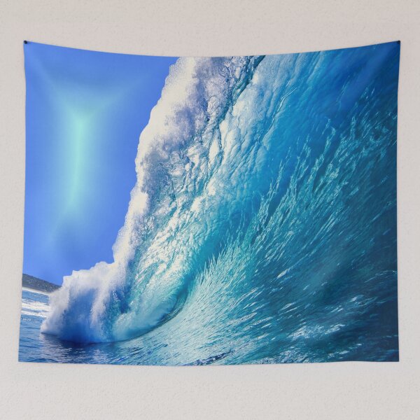 Item preview, Blue Ocean waves designed and sold by CryptoEnths.