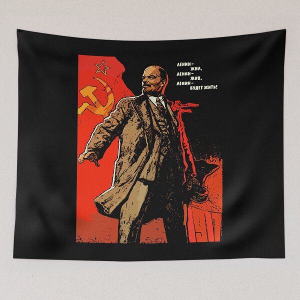 Item preview, Lenin lived, Lenin lives, Lenin will live forever!  designed and sold by PtSnodgrass.