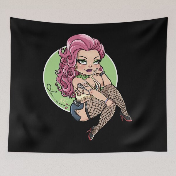 Item preview, Leona Pinup Cartoon designed and sold by PtSnodgrass.