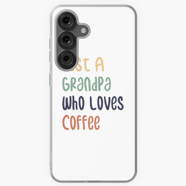 Item preview, Just A Grandpa Who Loves Coffee designed and sold by medbdj.