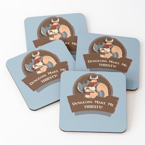 Item preview, Fantasy Roleplaying On The Table Dungeons Make Me Thirsty Gift For Fans designed and sold by Mikayla600.