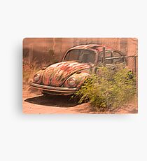 VW rusty-dusty-hot and waiting... 4 U ! Metal Print