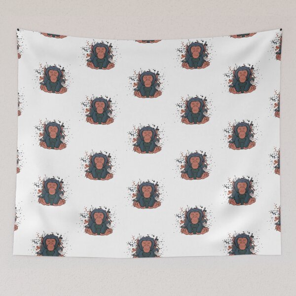 Item preview, Monkey designed and sold by TopBaseline.