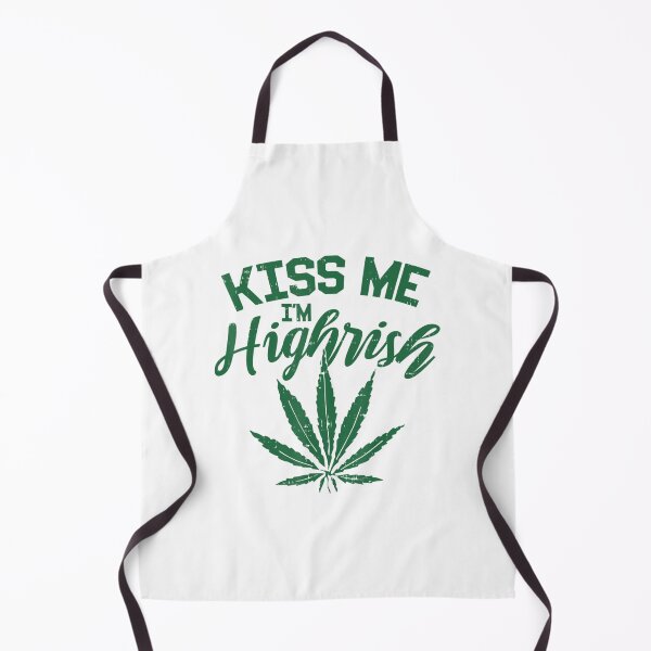 Item preview, Kiss Me Im Highrish St Patricks Day Weed Marijuana 420 designed and sold by JuroXeko.